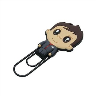 Simpatična 2D mekana PVC spajalica za papir